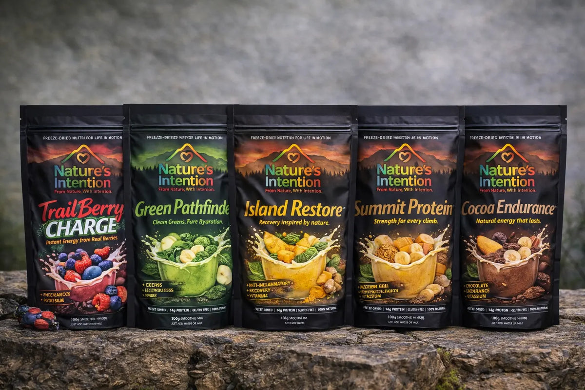 Born from Adventure: How Real Expeditions Inspired Our 5 Freeze-Dried Smoothies