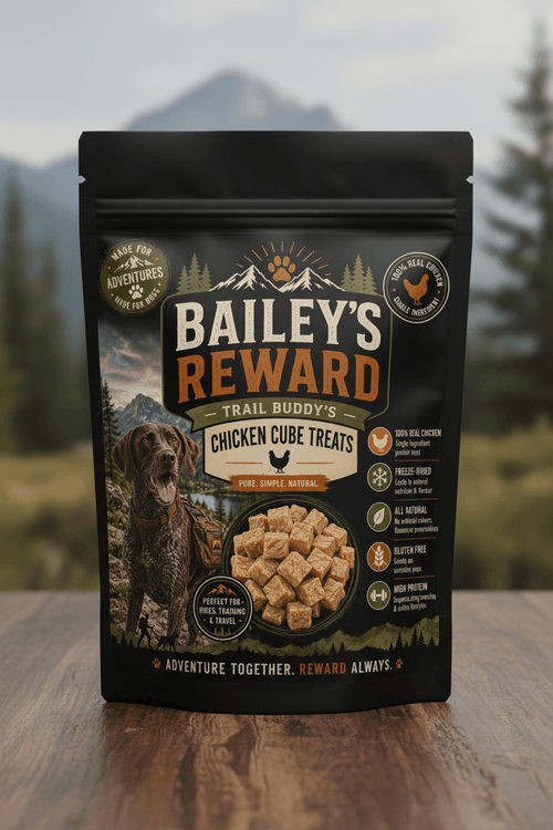 Bailey's Reward Chicken Cube Dog Treats, Gluten Free, All Natural, Joint Relief
