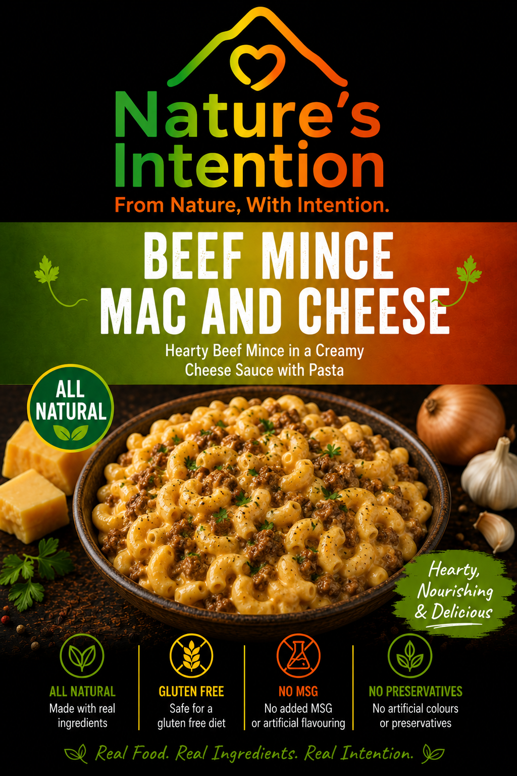 Beef Mince Mac and Cheese (NOTE - Contains Gluten )