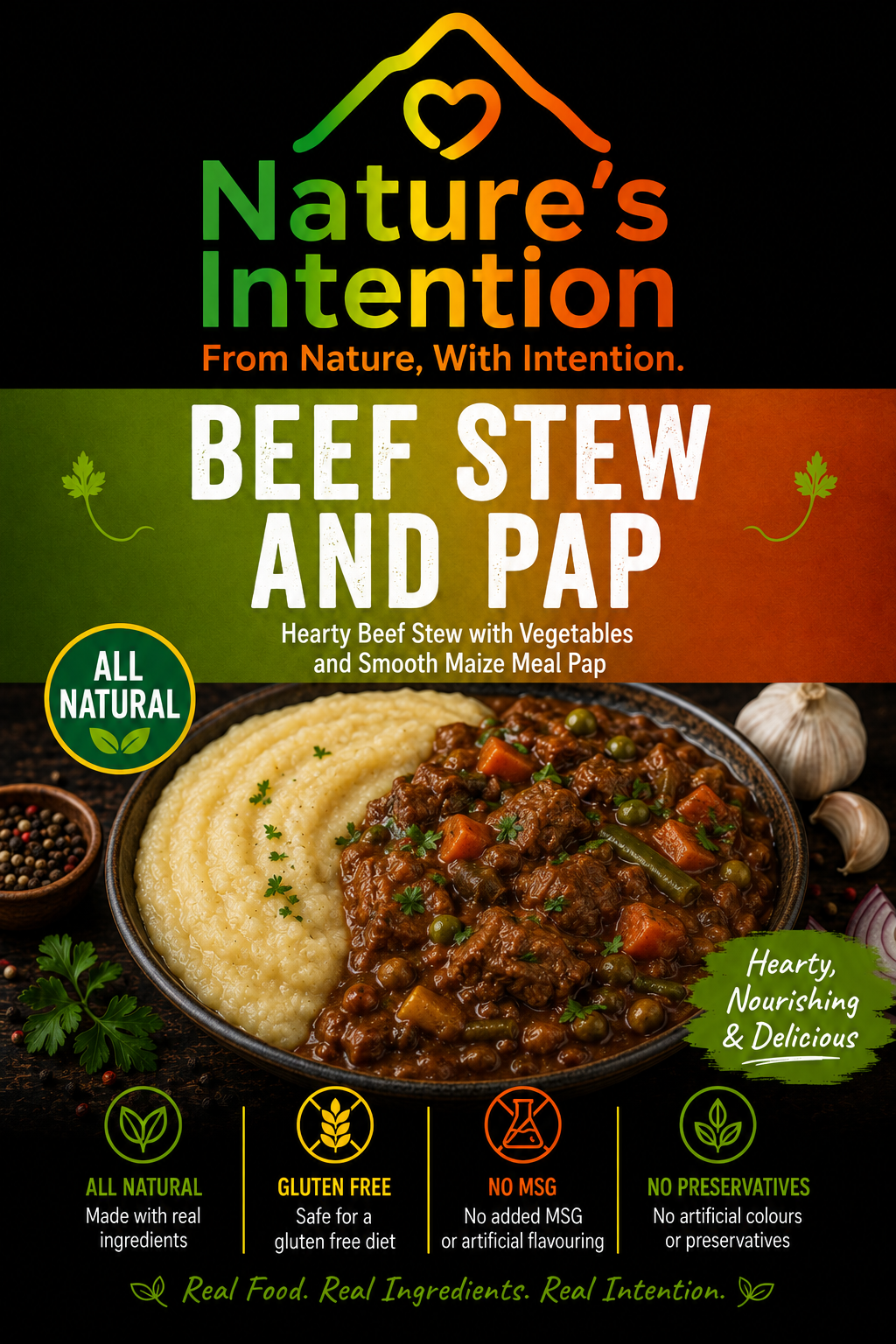 Beef Stew & Pap