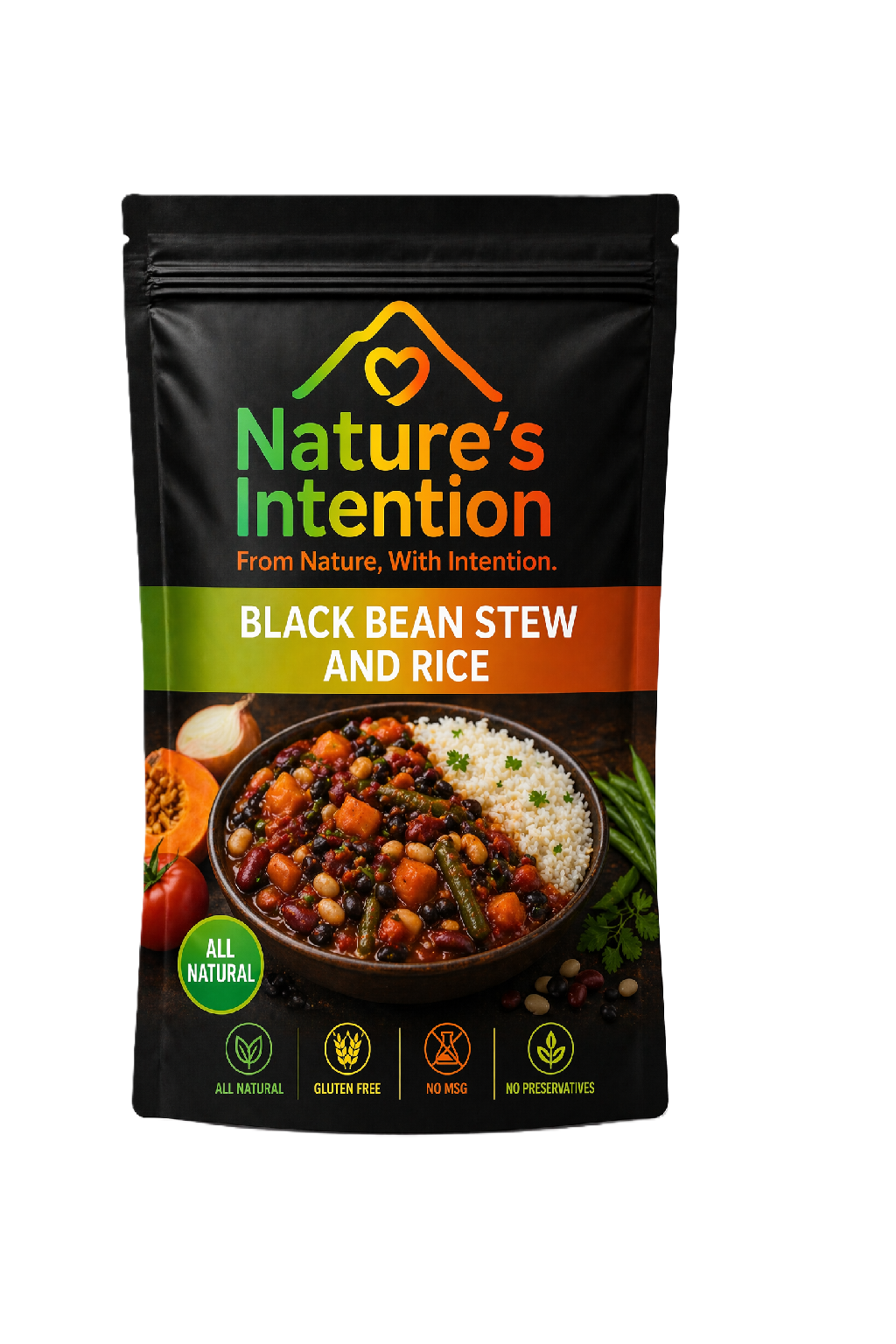 Blackbean Stew - Ready to eat Hiking Meal pack
