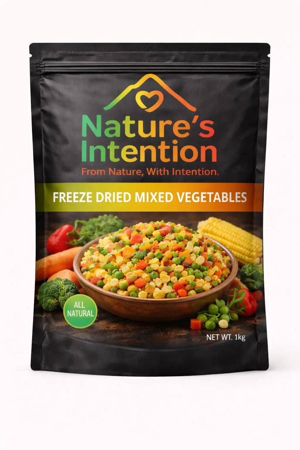 Mixed Vegetables - Freeze Dried 1Kg