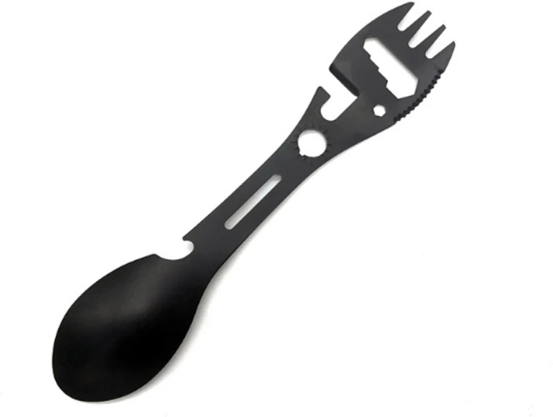 Spork - Stainless Steel 10 in 1 camping tool